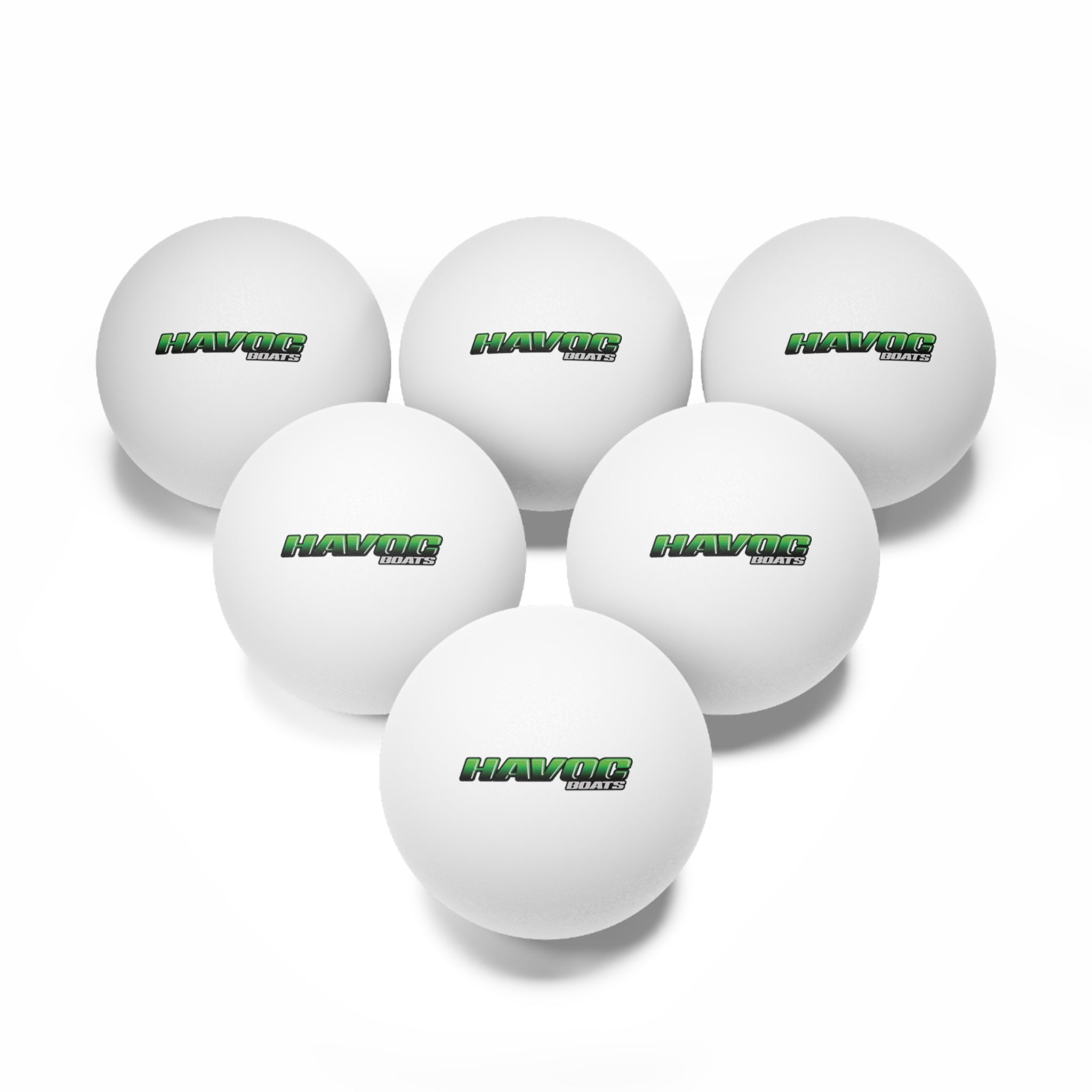 Havoc Ping Pong Balls, 6 pcs
