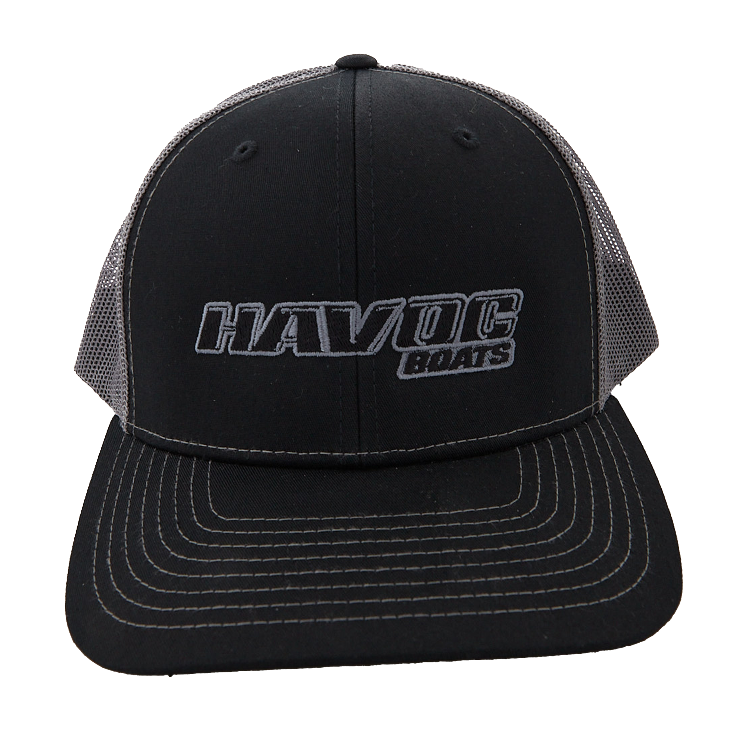 HAVOC Black/Gray TRUCKER CAP