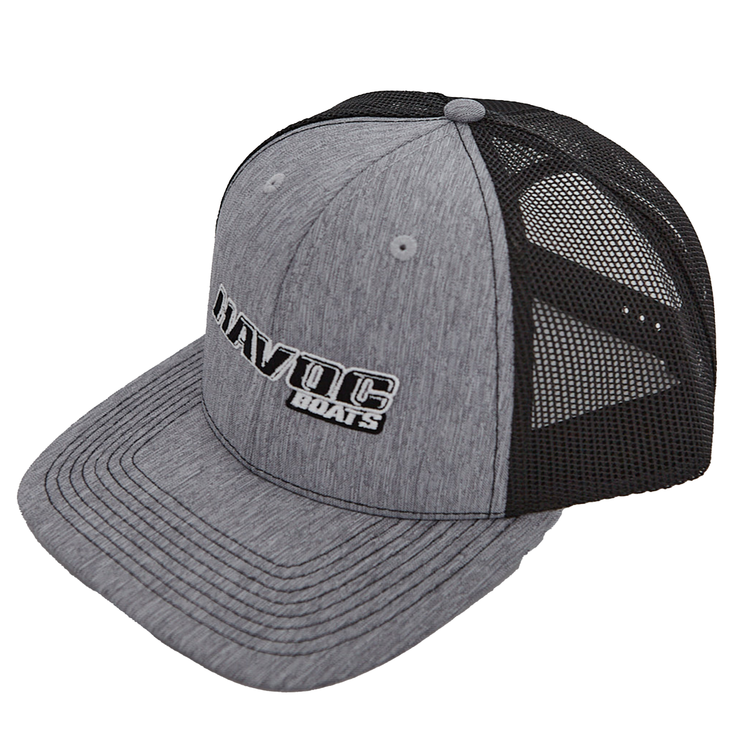 Havoc Heather Gray/Black Trucker Cap