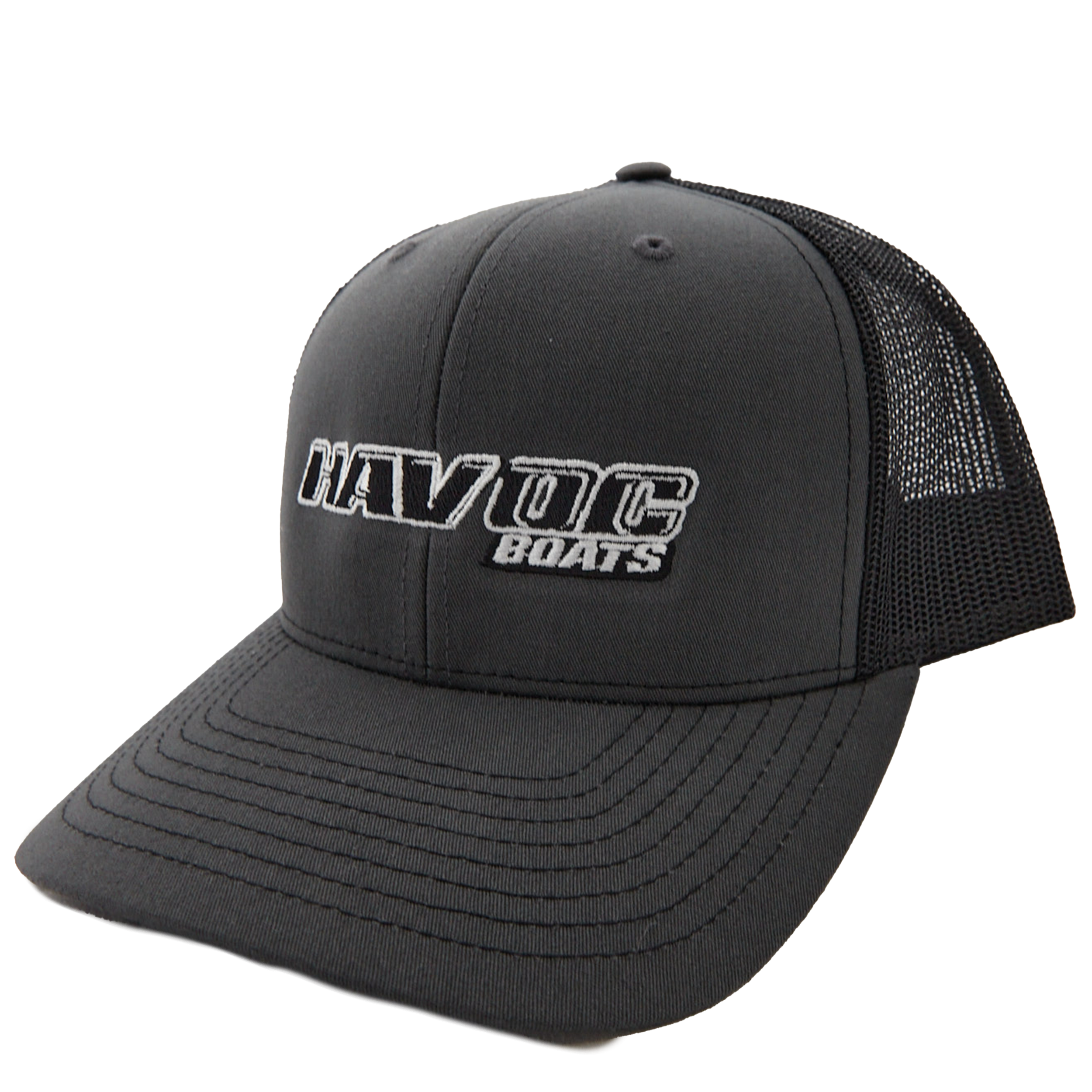 HAVOC Gray/Black TRUCKER CAP