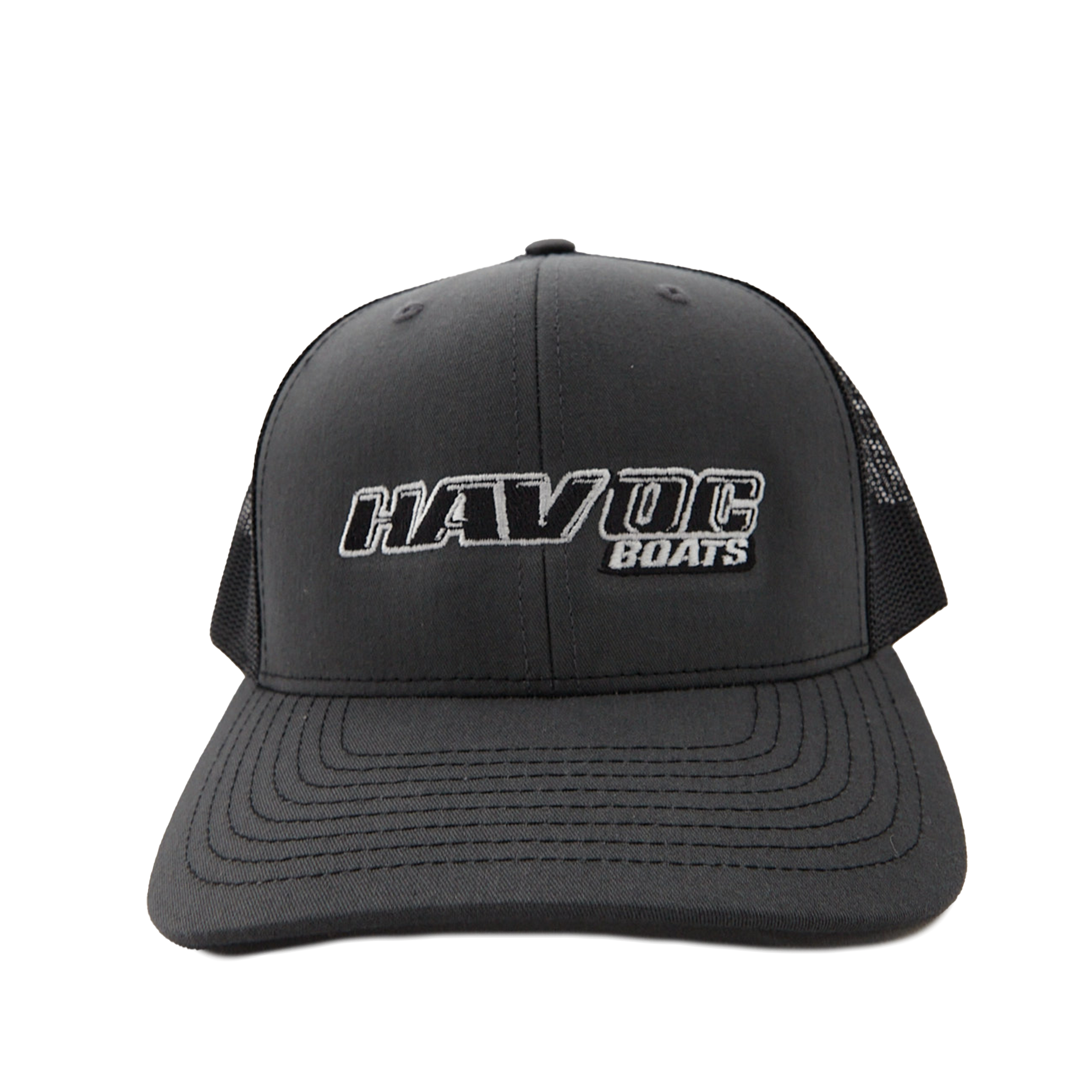 HAVOC Gray/Black TRUCKER CAP