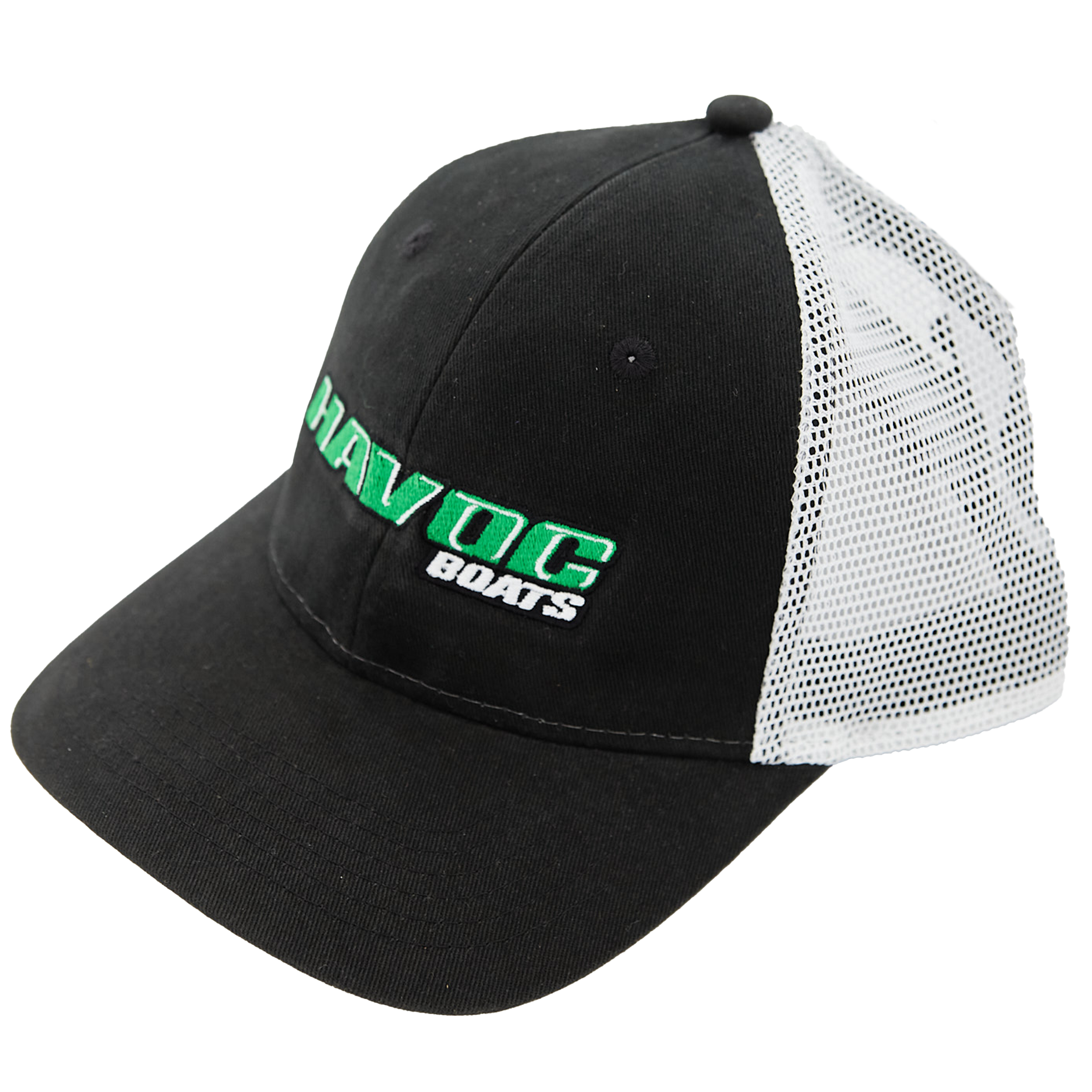 HAVOC Black/White Ponytail Cap