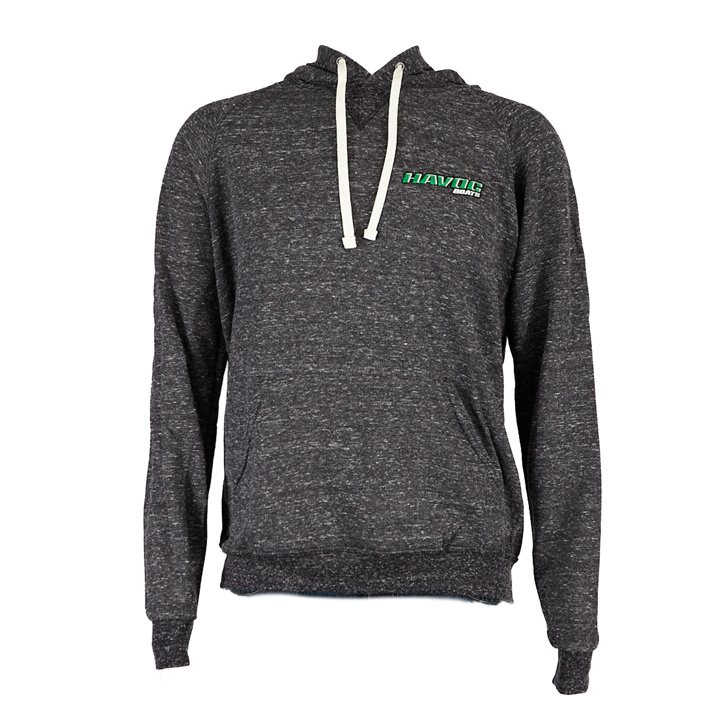 Havoc Lightweight Hoodie - Black Ink Snow Heather