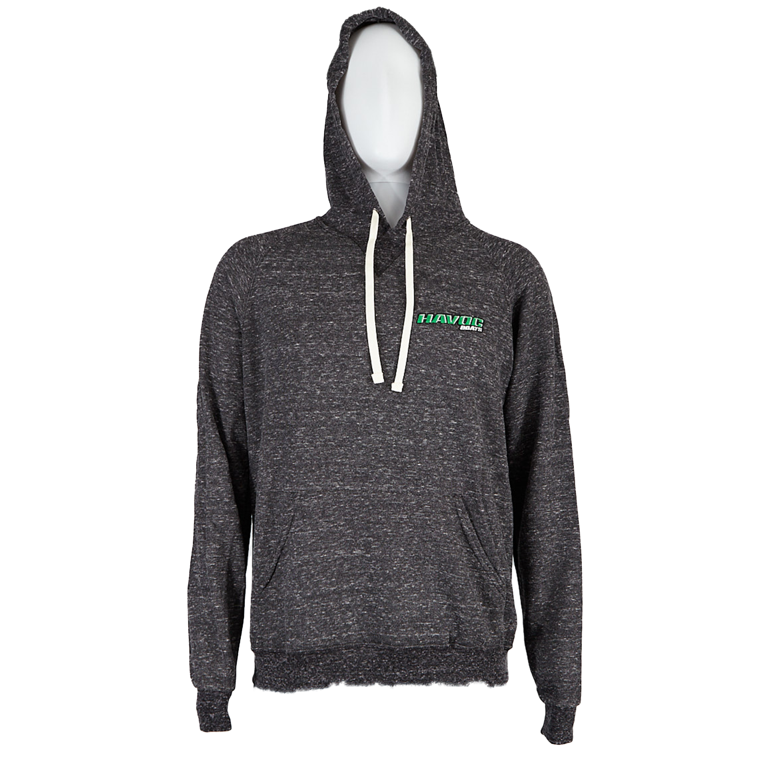 Havoc Lightweight Hoodie - Black Ink Snow Heather