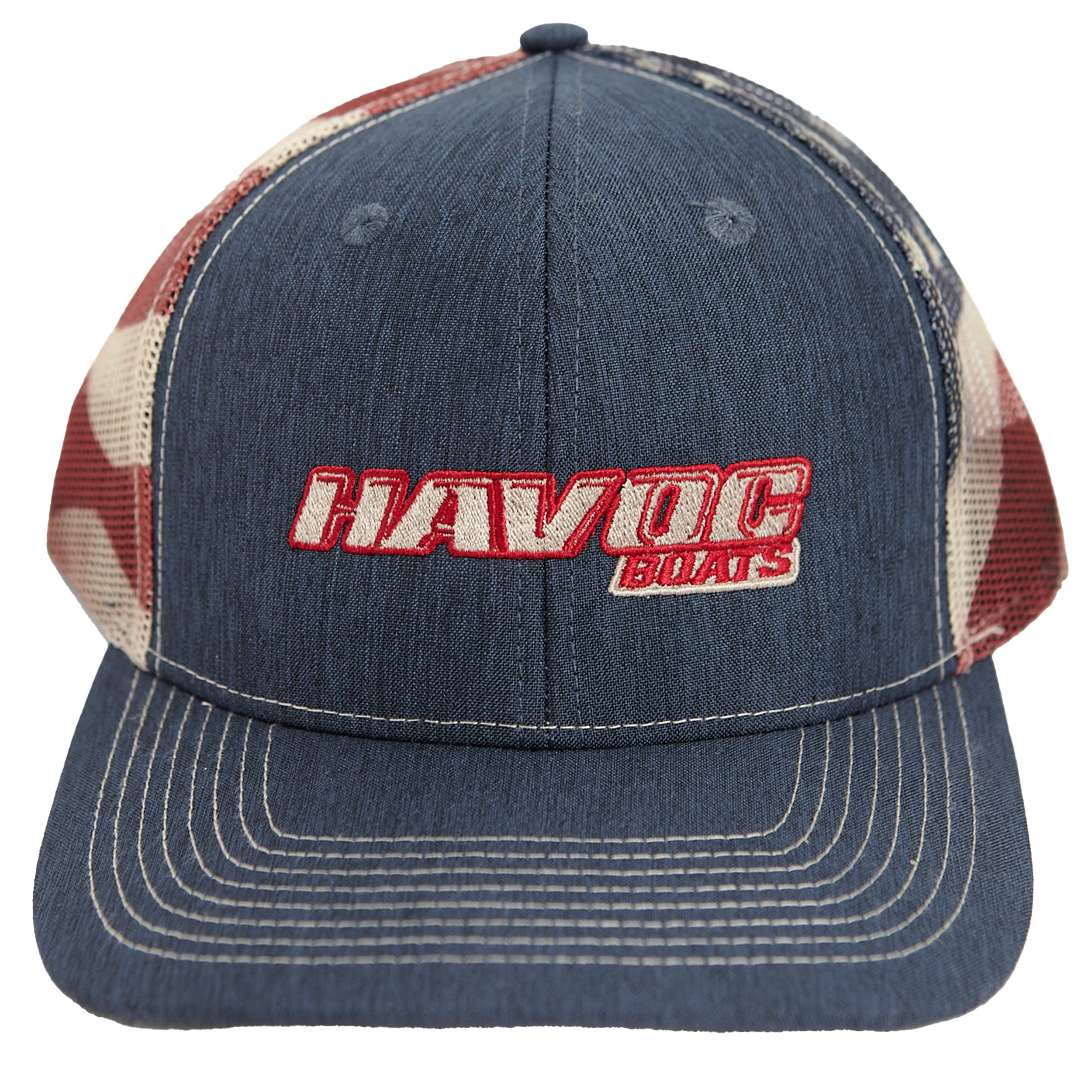 HAVOC American Flag TRUCKER CAP