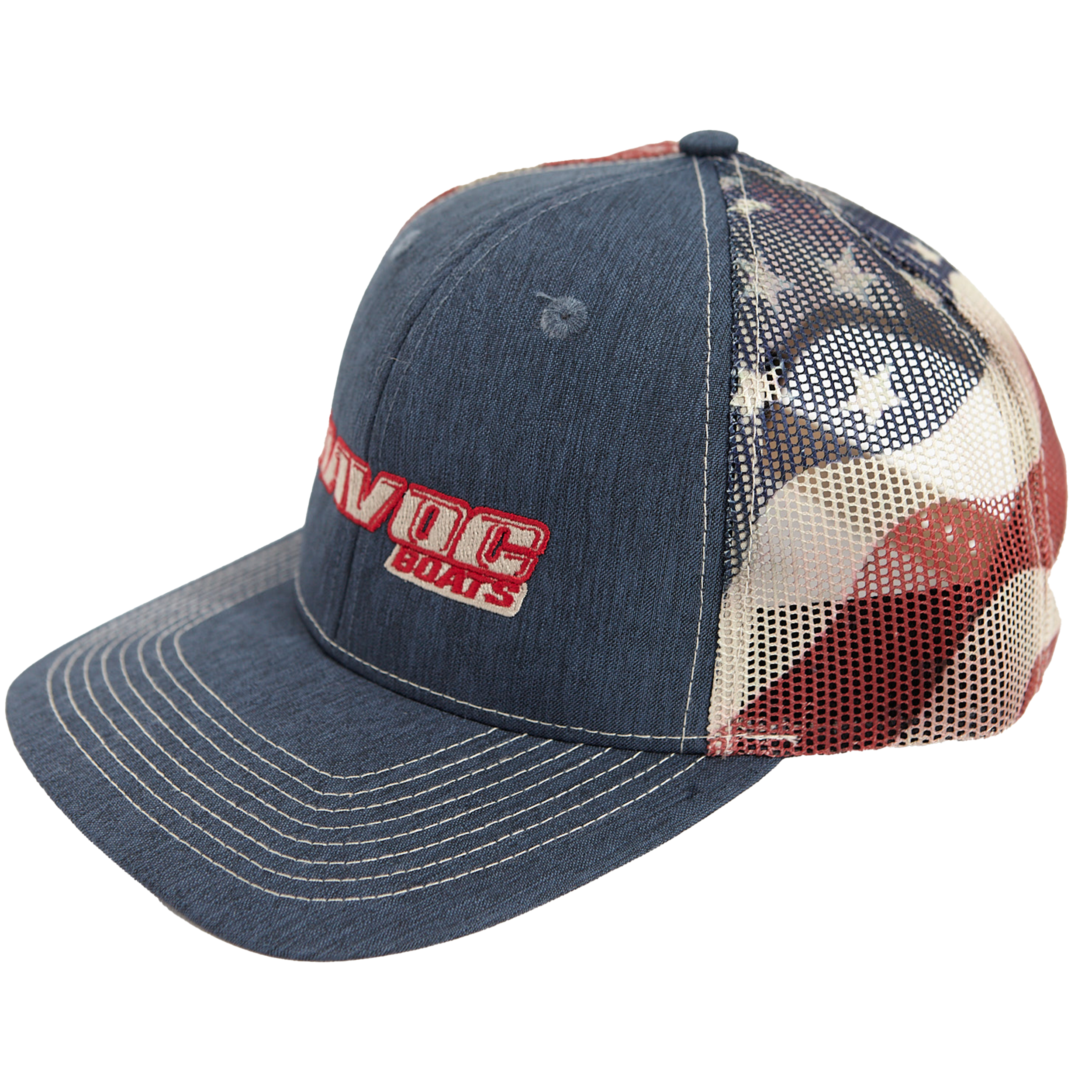 HAVOC American Flag TRUCKER CAP