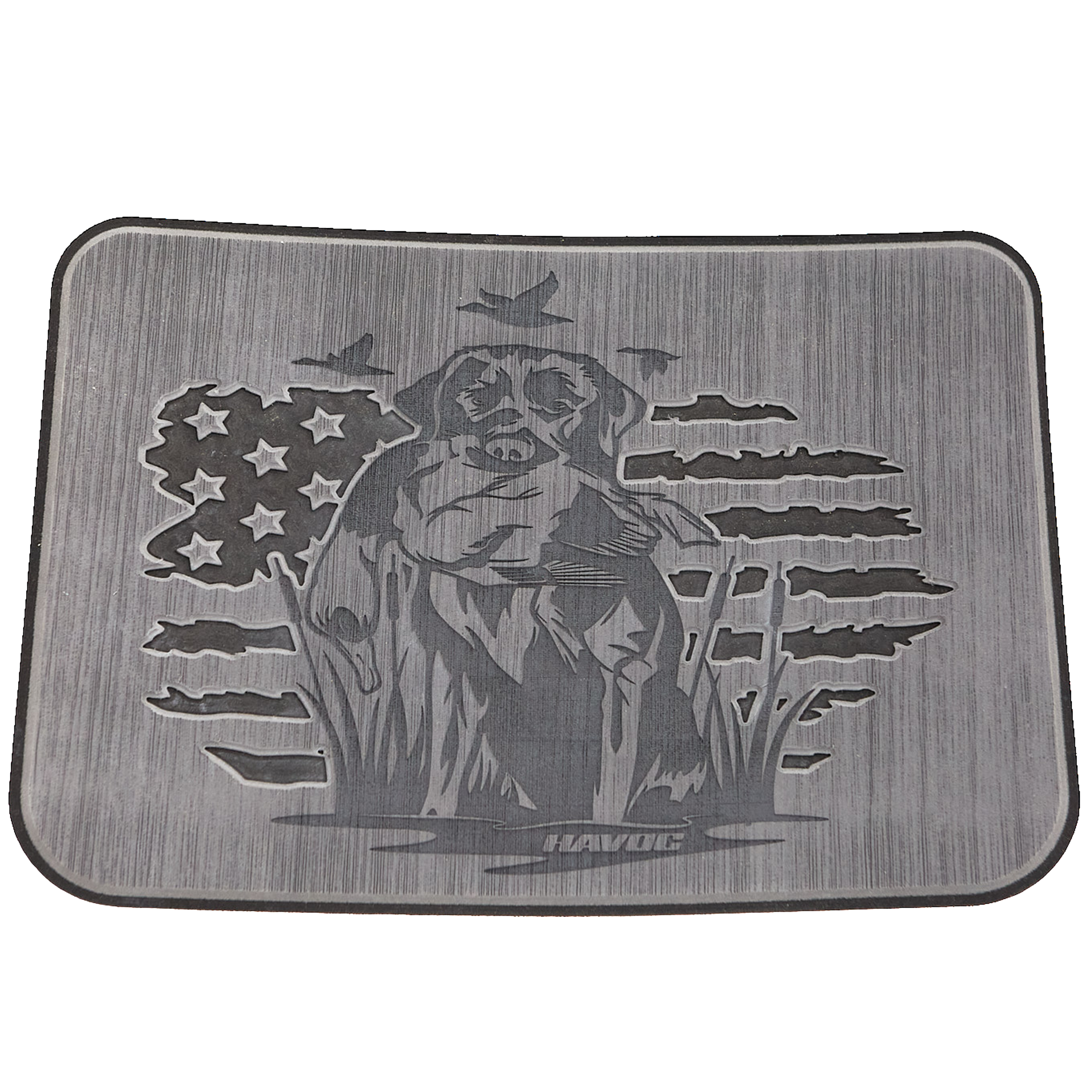 Yeti Cooler Pad - American Flag with Lab/Duck & Havoc logo (Multiple Colors)