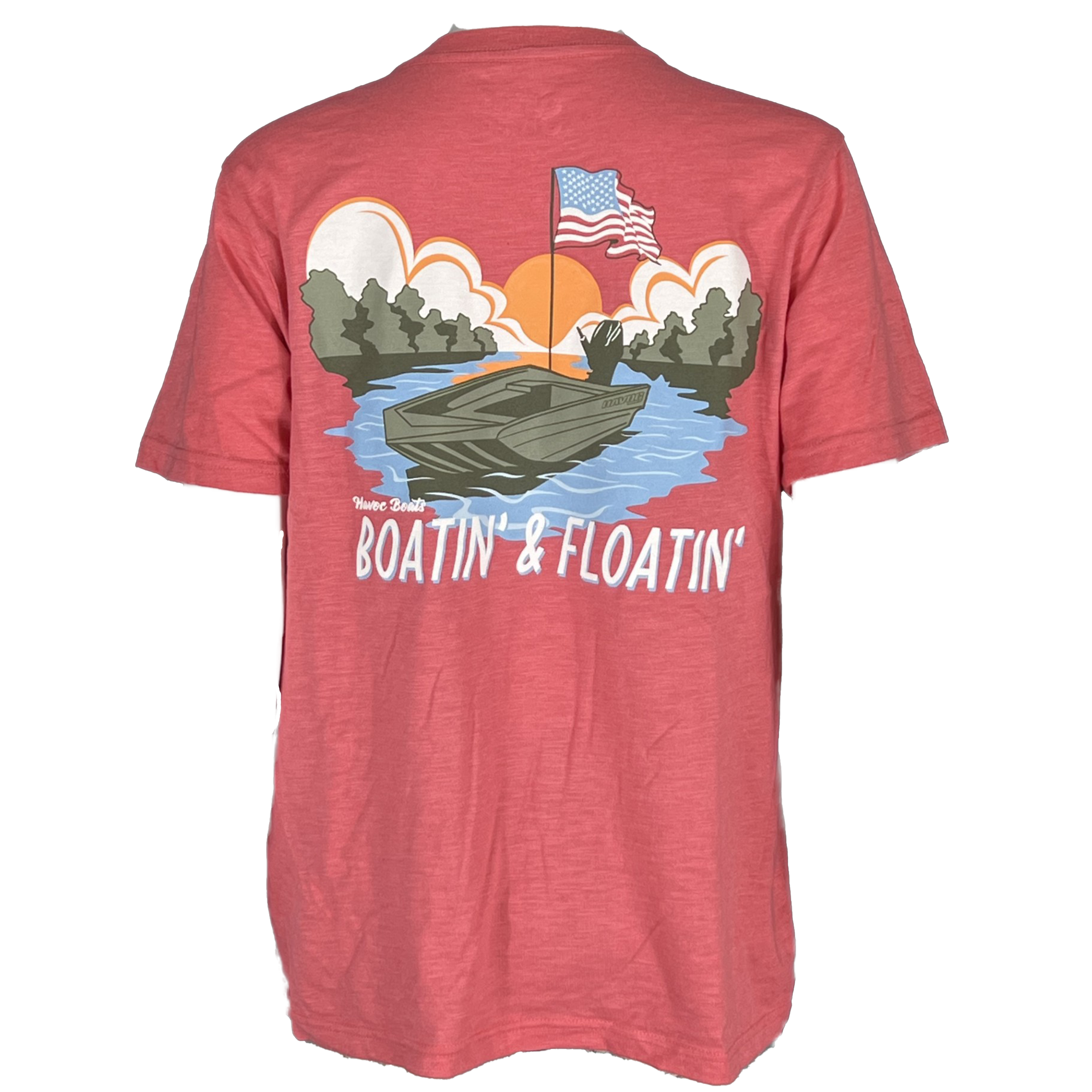 Women's Boatin' & Floatin' S/S - Rose