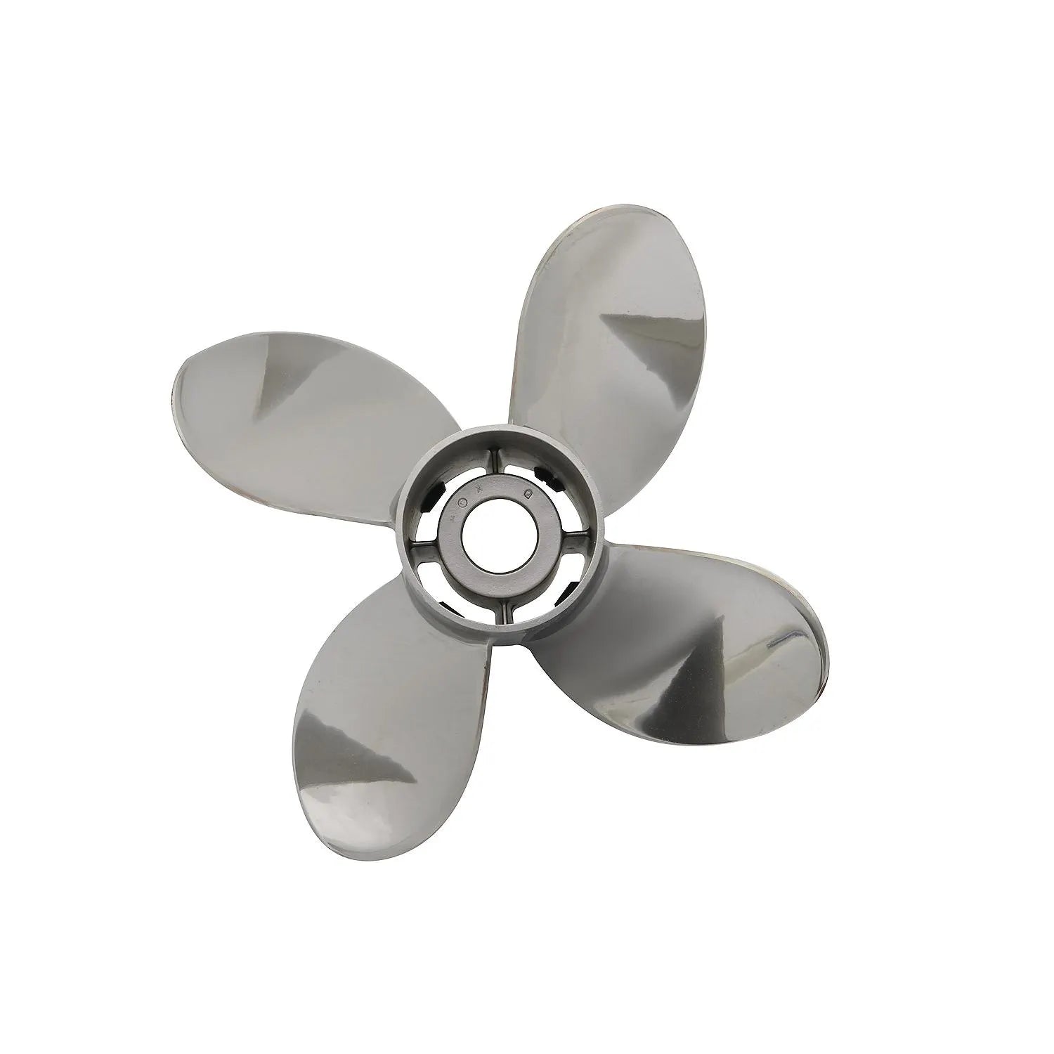 Mercury Trophy Plus 4-Blade Stainless Steel Propeller, 13.8" Diameter x 23" Pitch, Right Hand Rotation