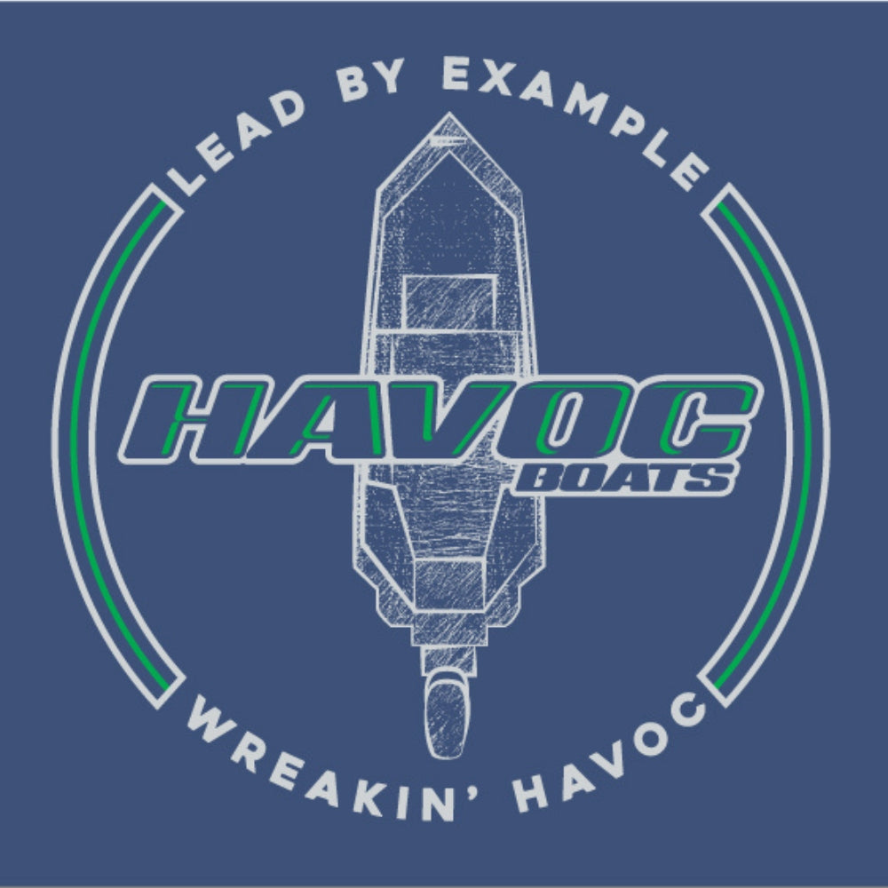 Havoc Anthem S/S T-shirt - Heather Blue