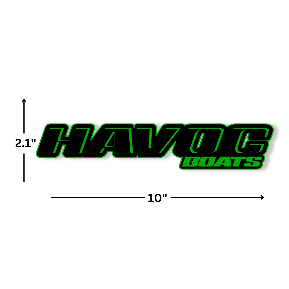 Large Havoc Blackout Sticker - 10"