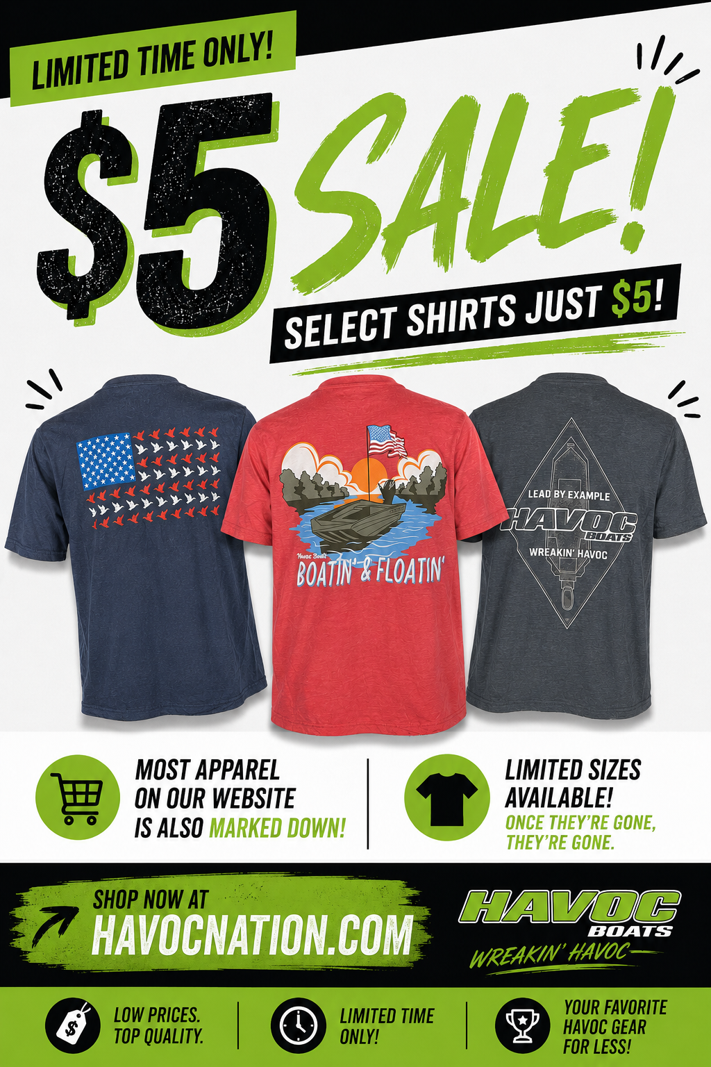 $5 Merch Sale