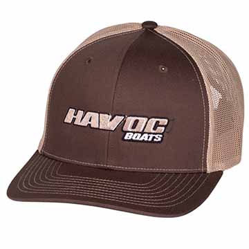 HAVOC Brown/Tan TRUCKER CAP