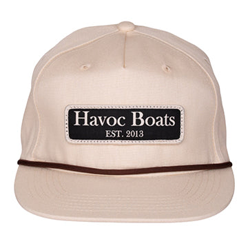 HAVOC Boats EST. Patch Goat Rope - Cream