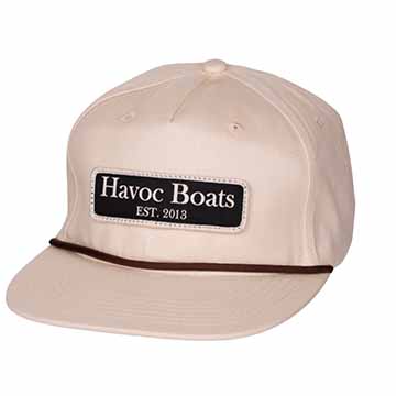 HAVOC Boats EST. Patch Goat Rope - Cream