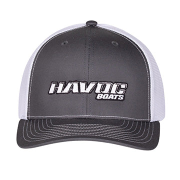 Havoc Gray/White Trucker Cap