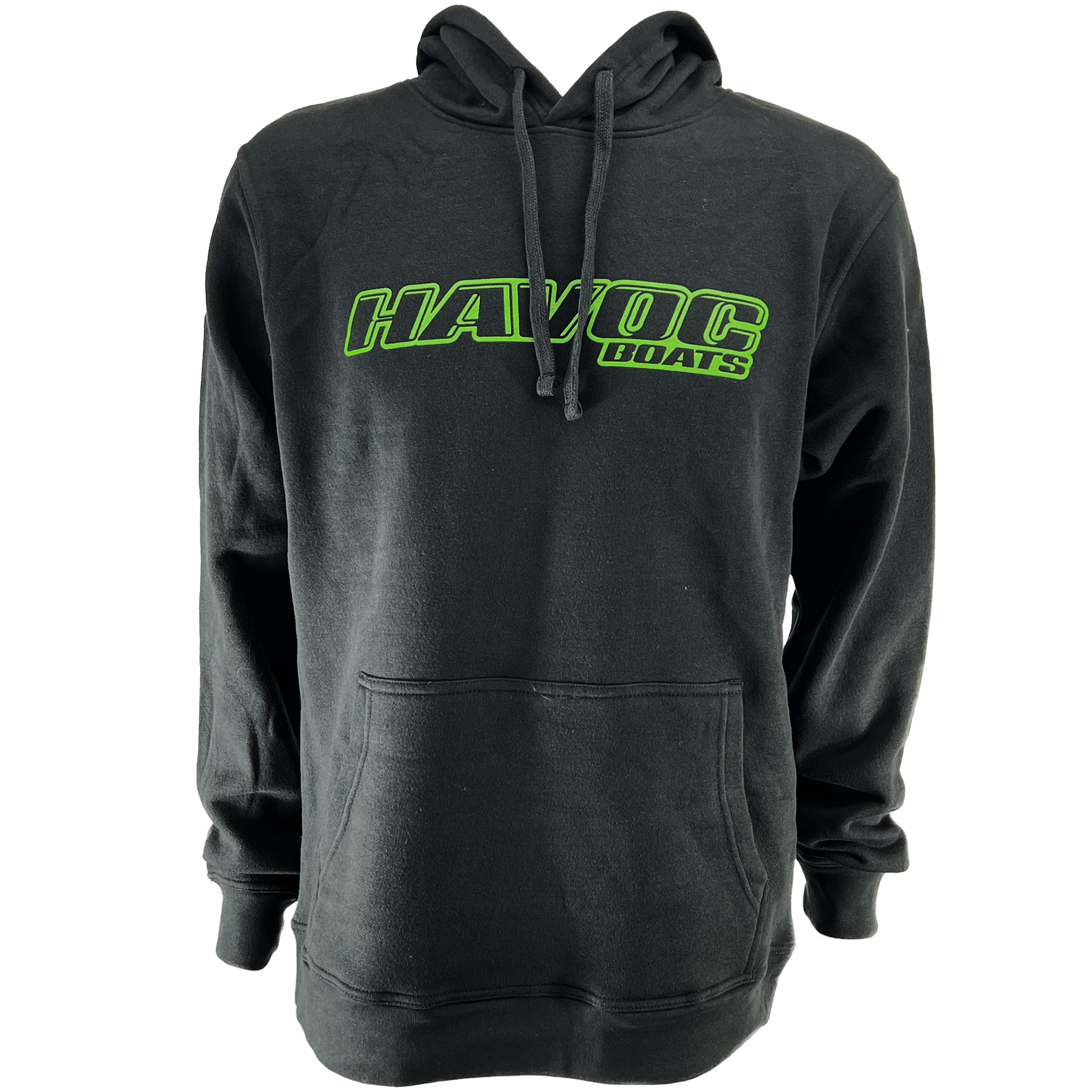 Havoc Logo Hoodie - Green Outline