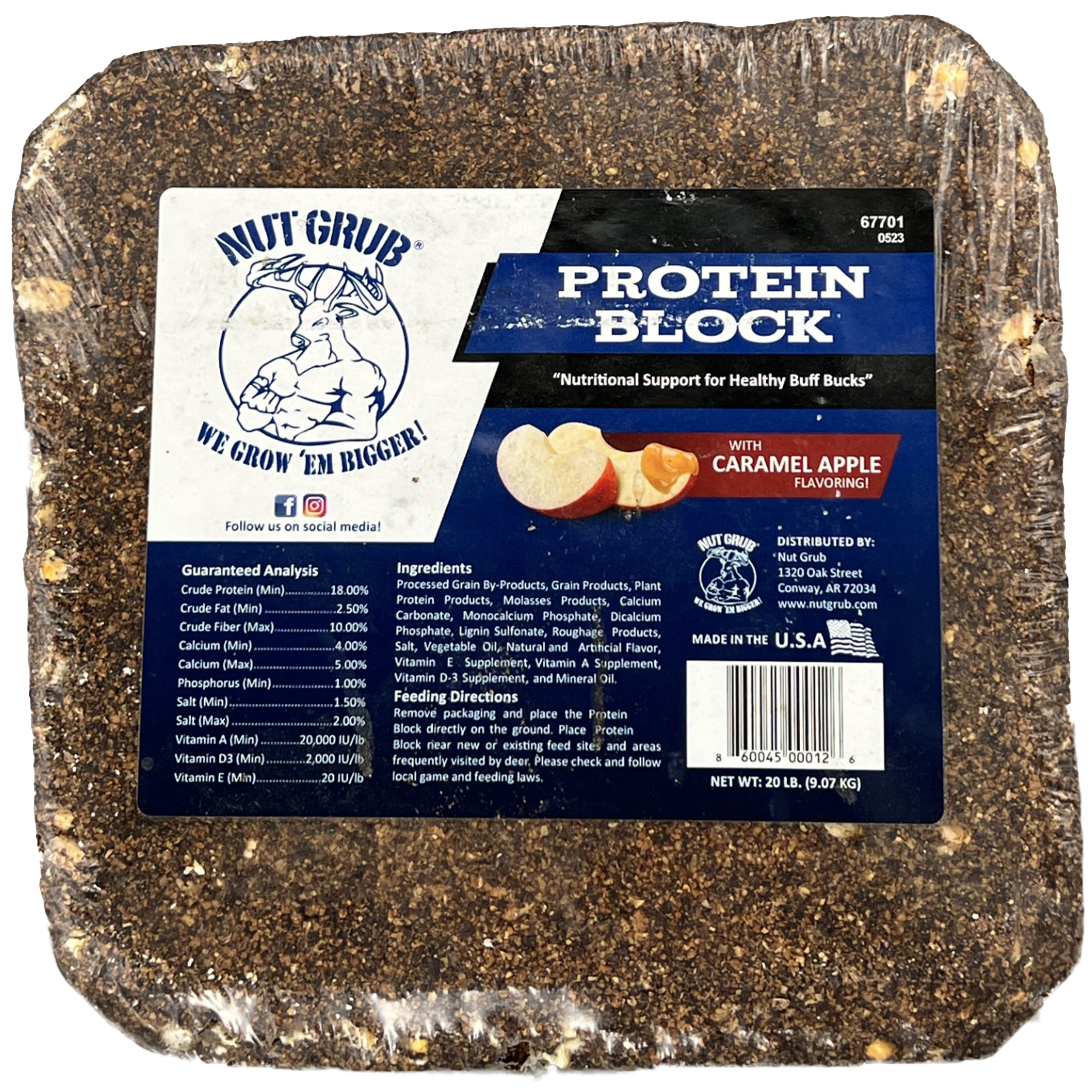 The Original Nut Grub Protein Block