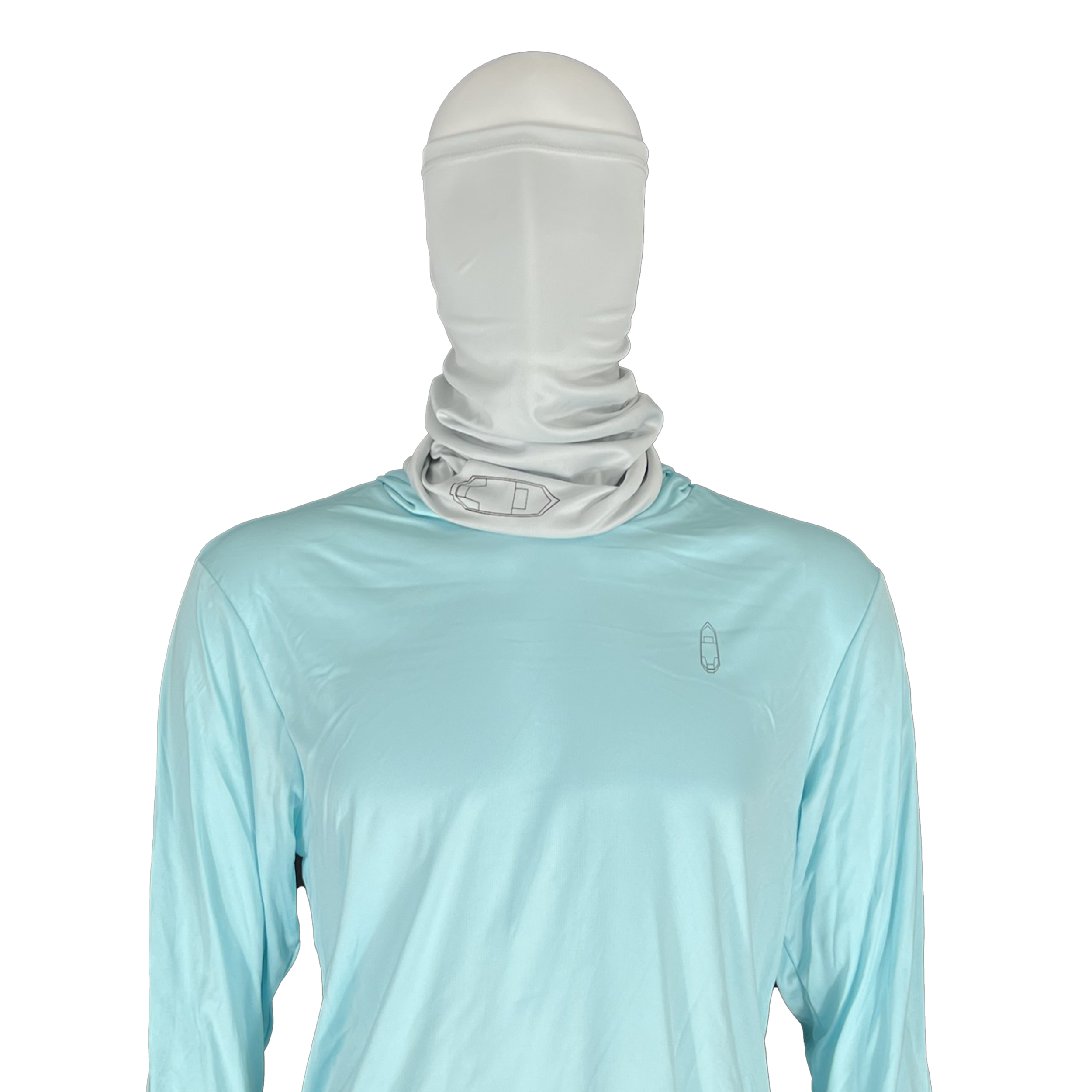 Havoc Boat Neck Gaiter - Aluminum